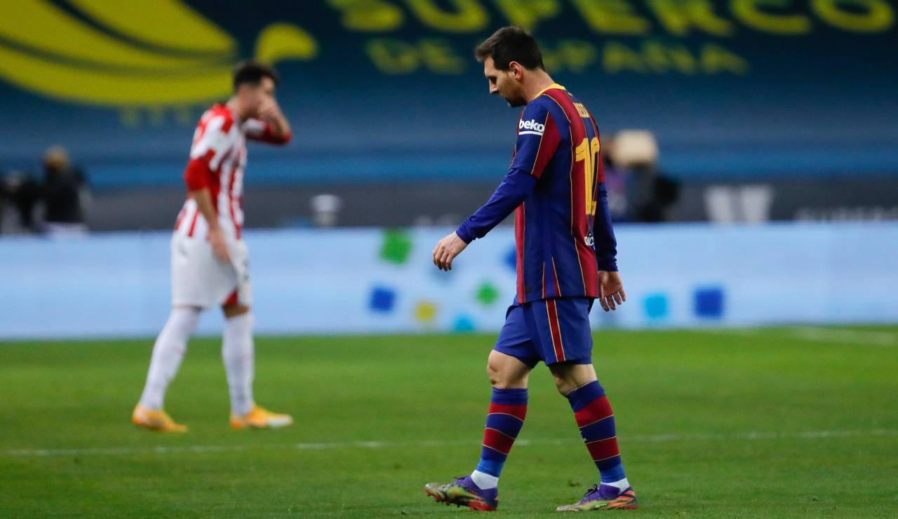 Messi in campo