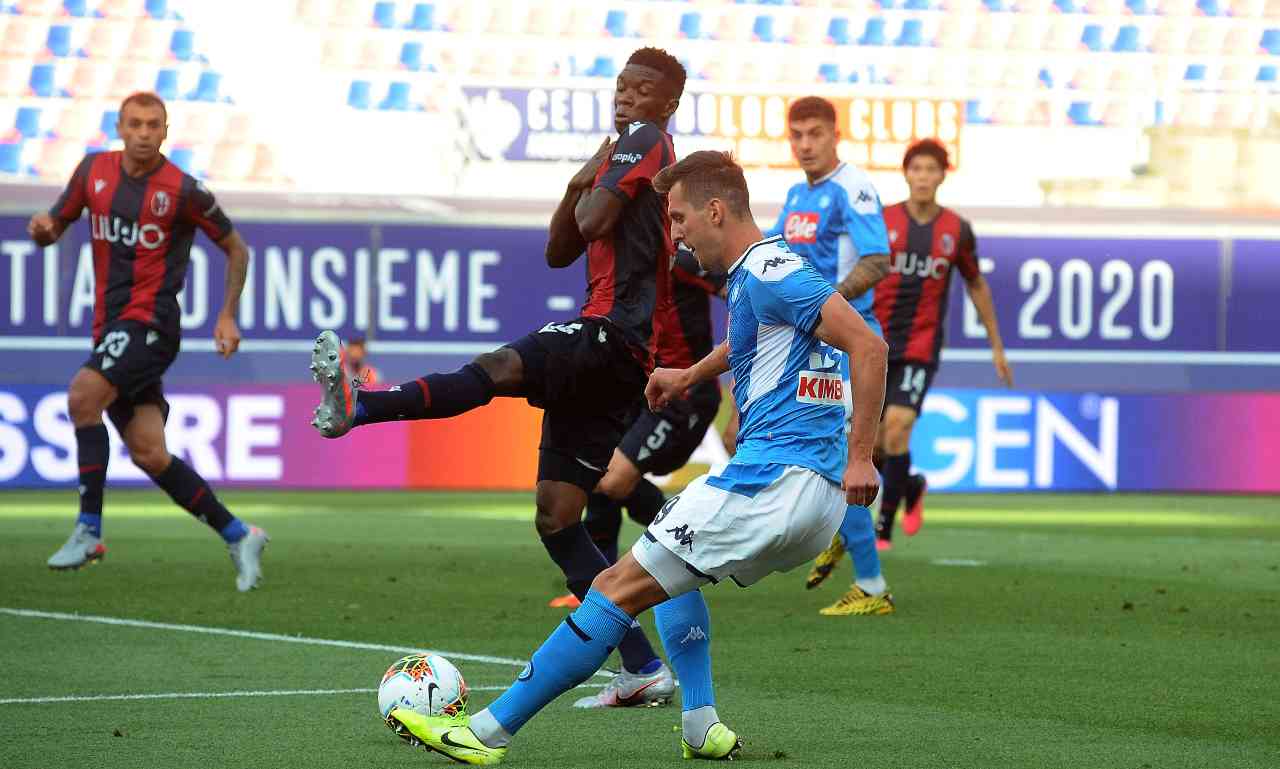 Napoli Milik Atletico