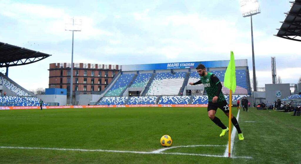 Problemi muscolari per Berardi, costretto a lasciare il campo