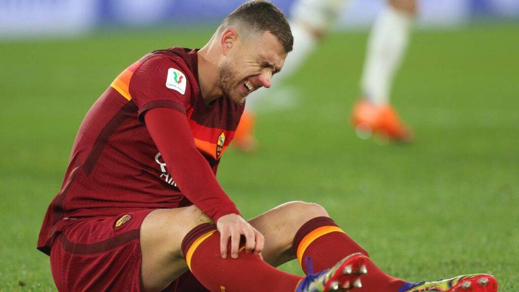 Edin Dzeko sofferente