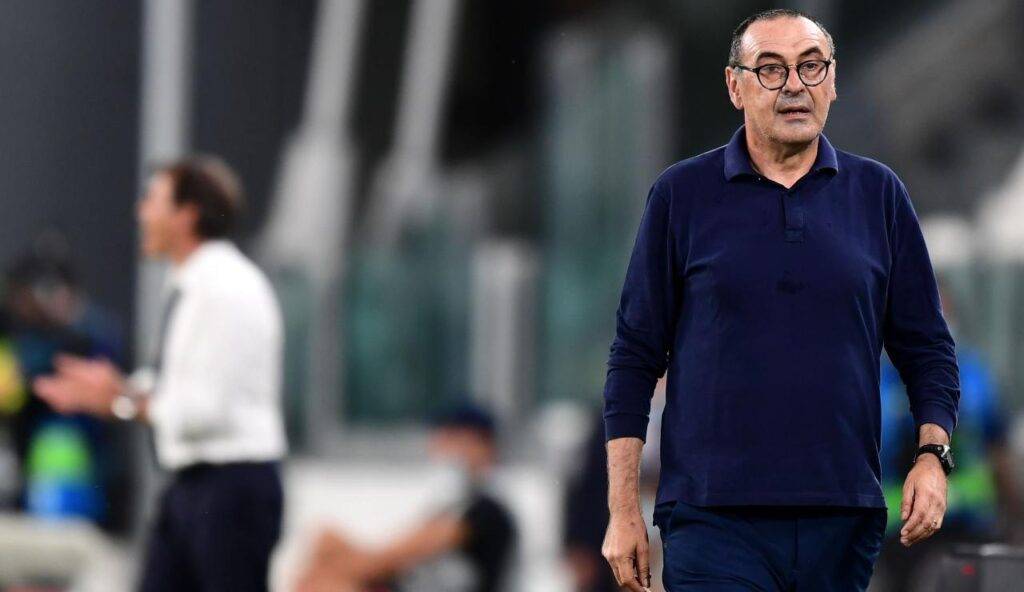 Sarri con la Juventus