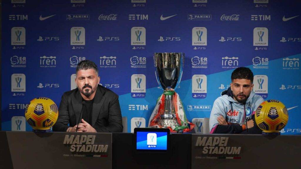 Supercoppa Juventus-Napoli, è già Gattuso show in conferenza