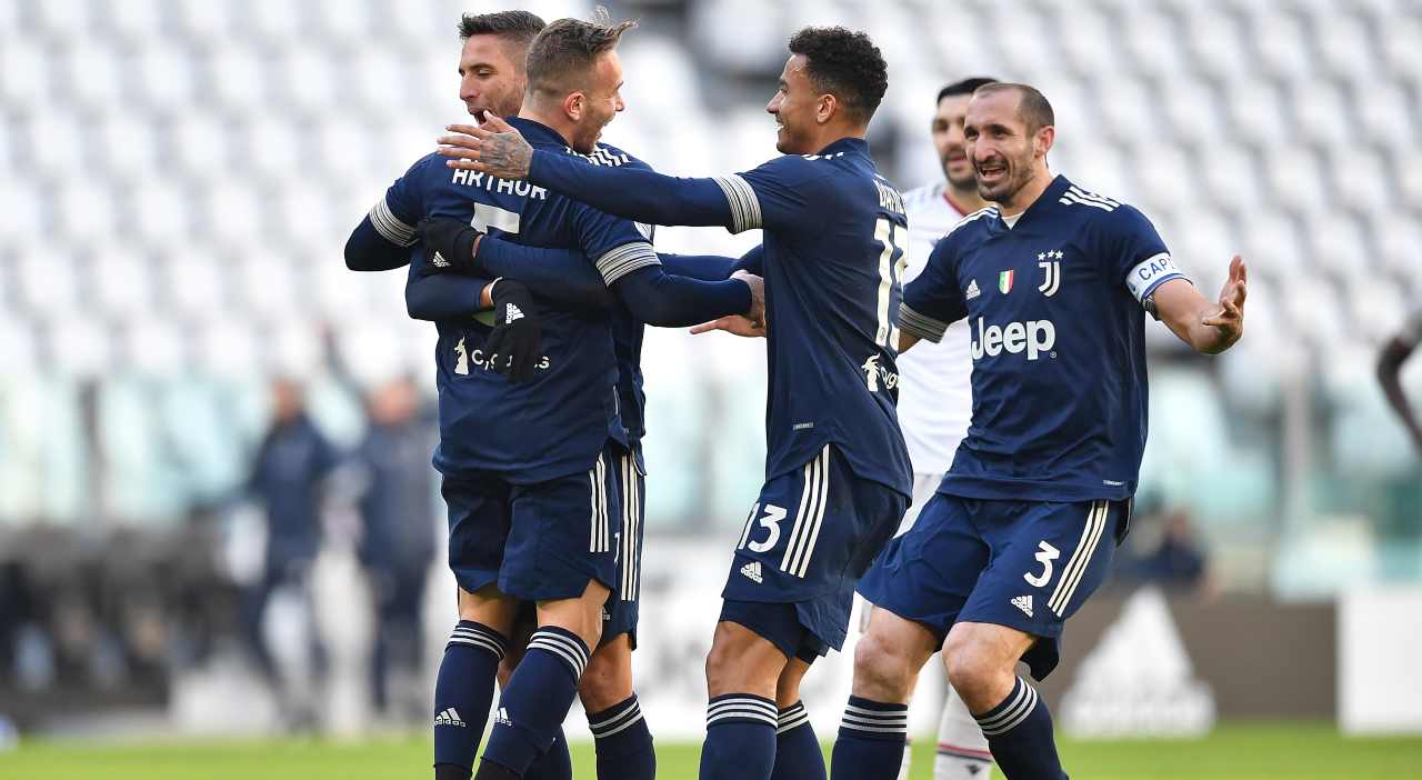 arthur gol esultanza juventus