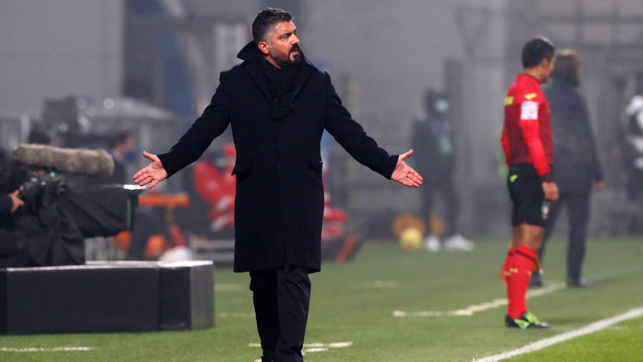 Gattuso insoddisfatto