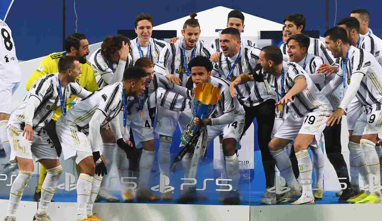 Premiazione supercoppa Juventus