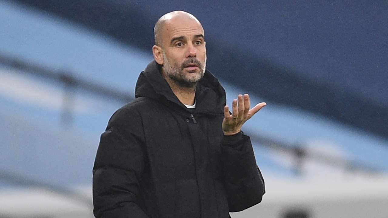 Guardiola sconsolato
