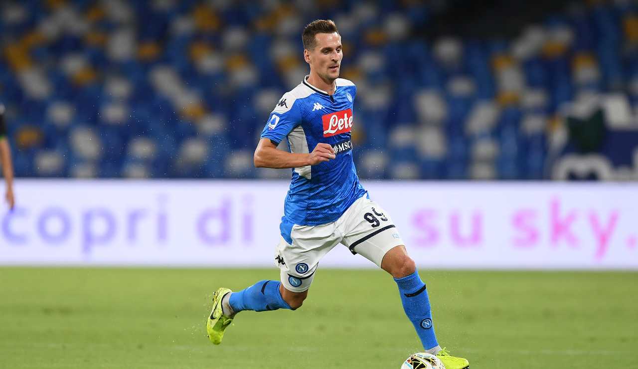 Milik in azione