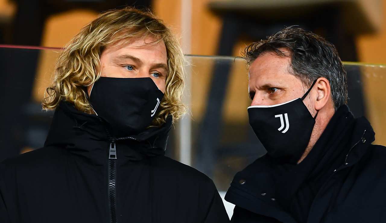 Nedved e Paratici a colloquio