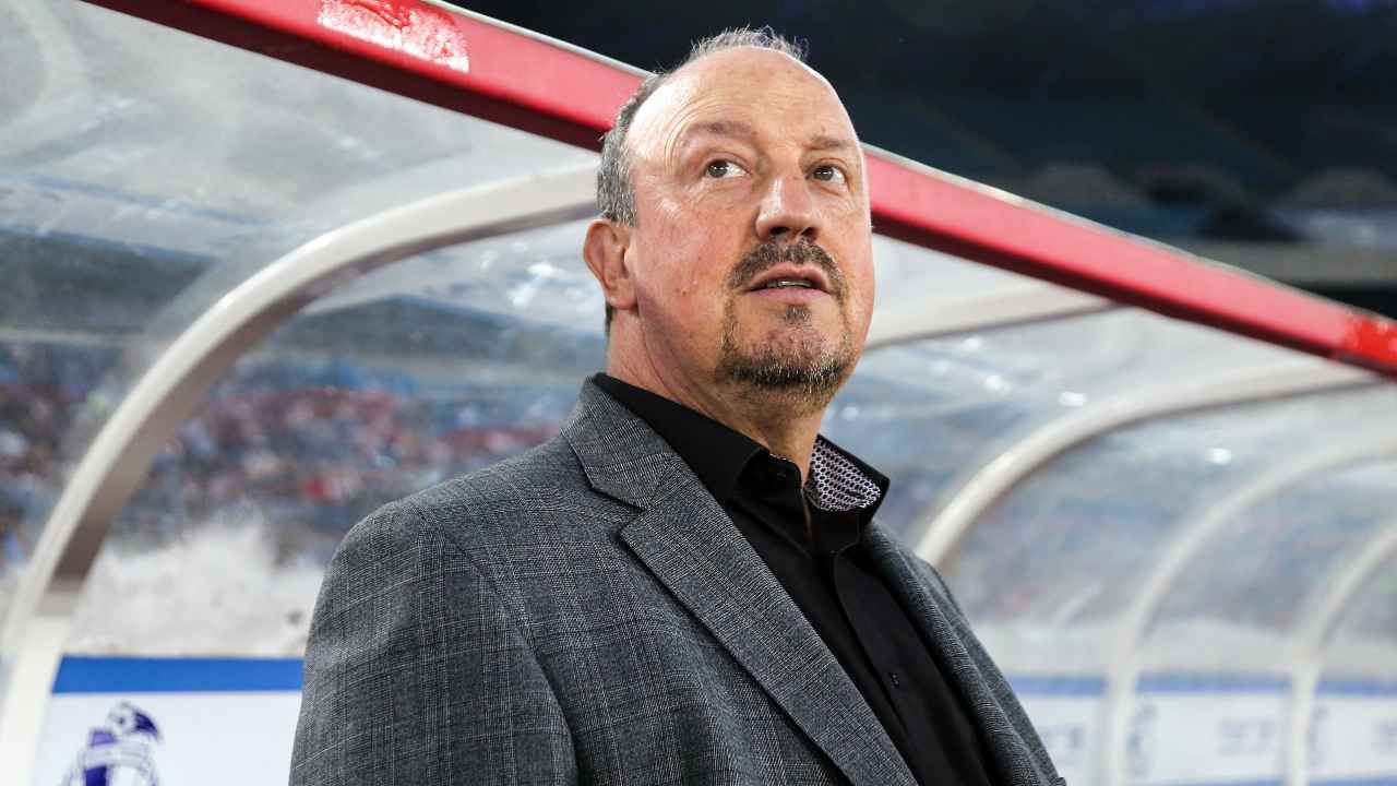 Rafa Benitez in panchina