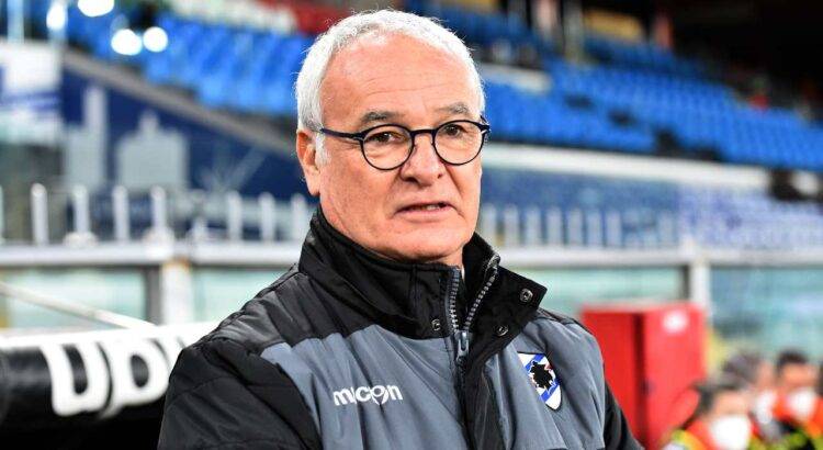 Claudio Ranieri in posa