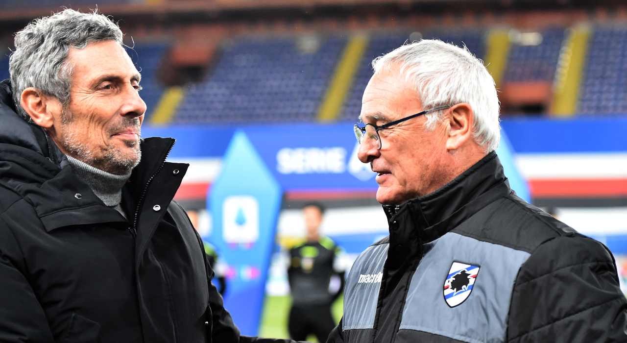 sampdoria - udinese sintesi risultato serie a ranieri gotti