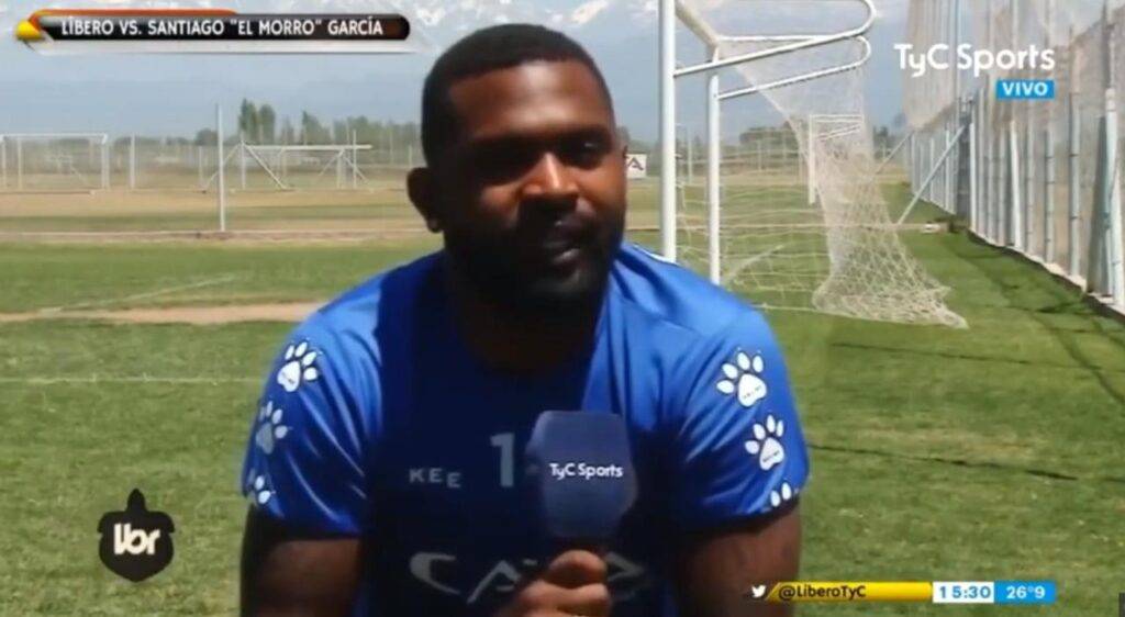 Morro Garcia in un'intervista a TyC Sports