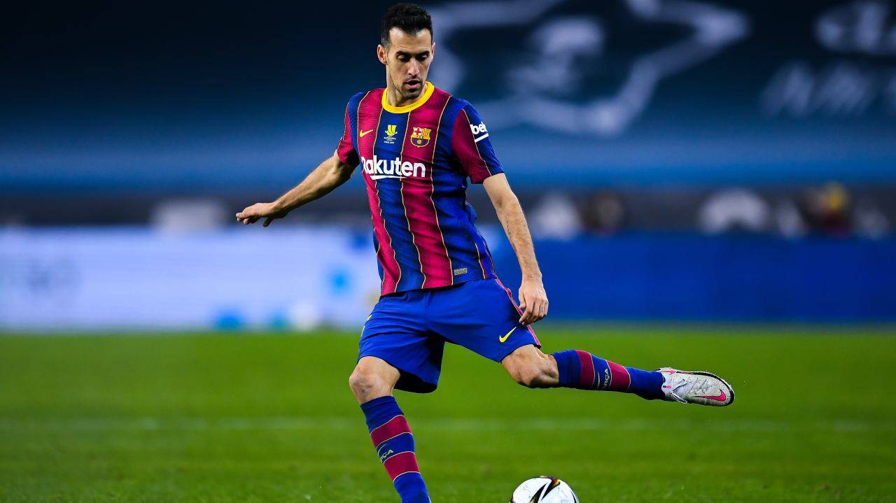 Busquets in azione