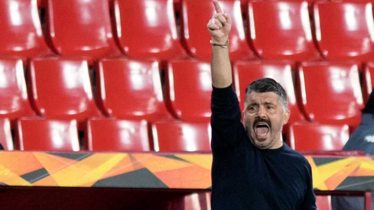 Gattuso Inzaghi Napoli Benevento