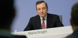 Mario Draghi in conferenza