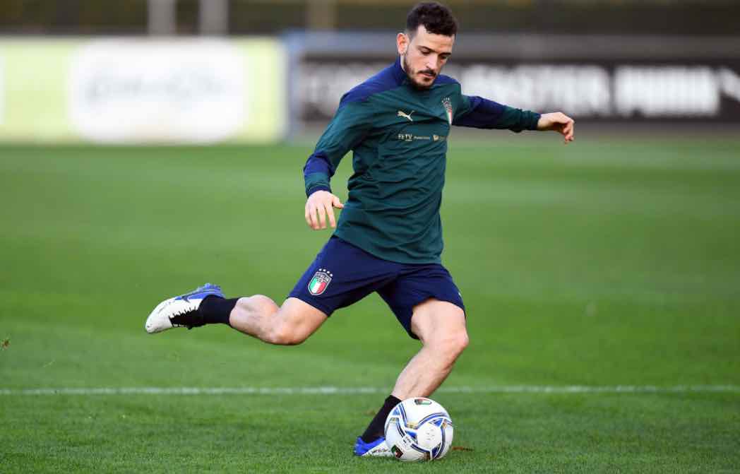 Florenzi allenamento Italia