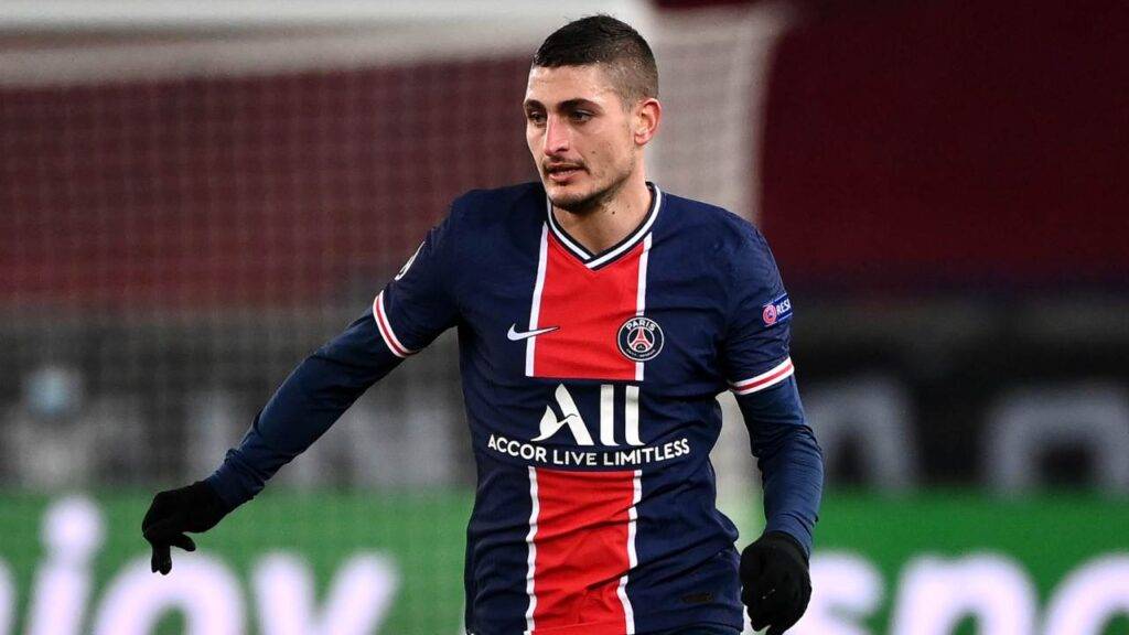 Marco Verratti in azione