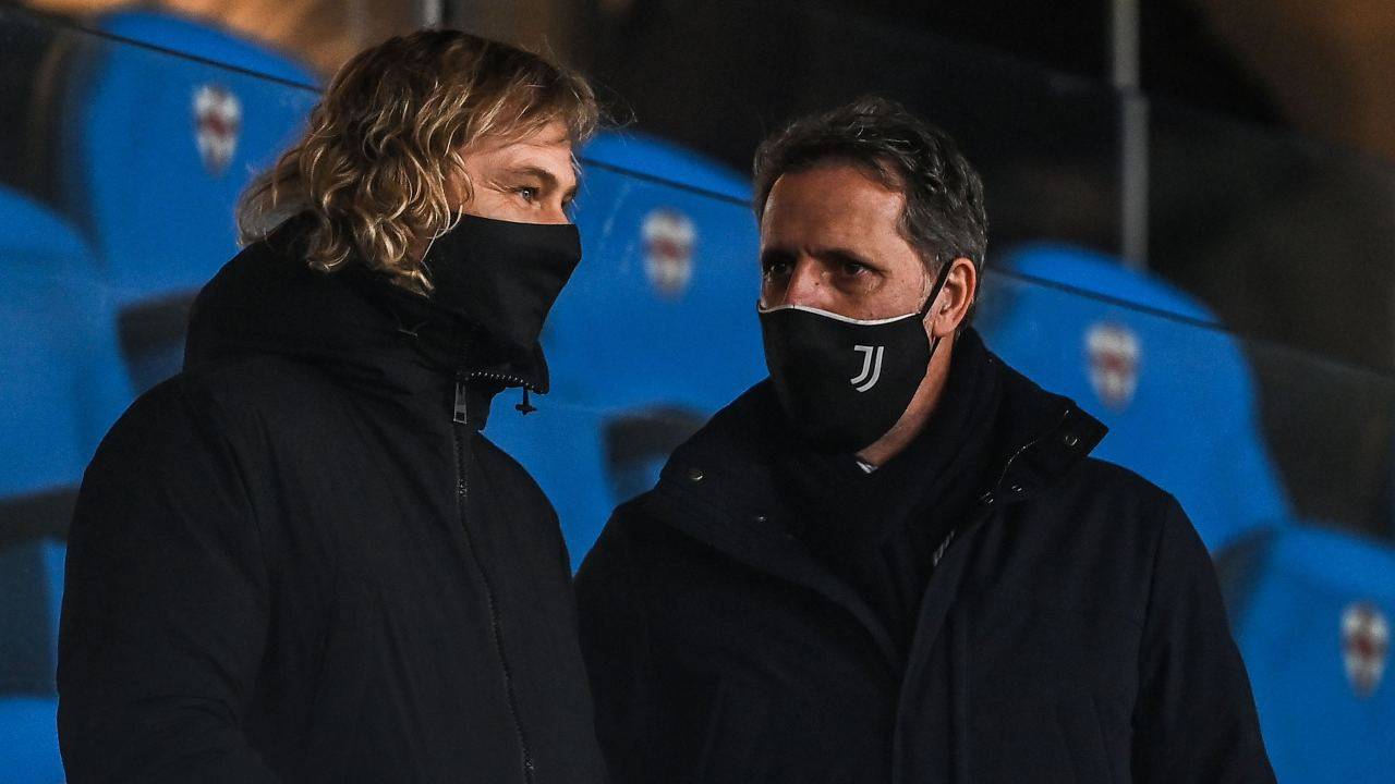 Nedved e Paratici a colloquio