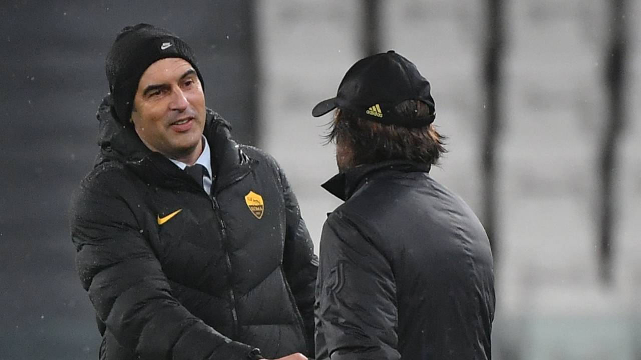 Fonseca e Pirlo, stretta di mano