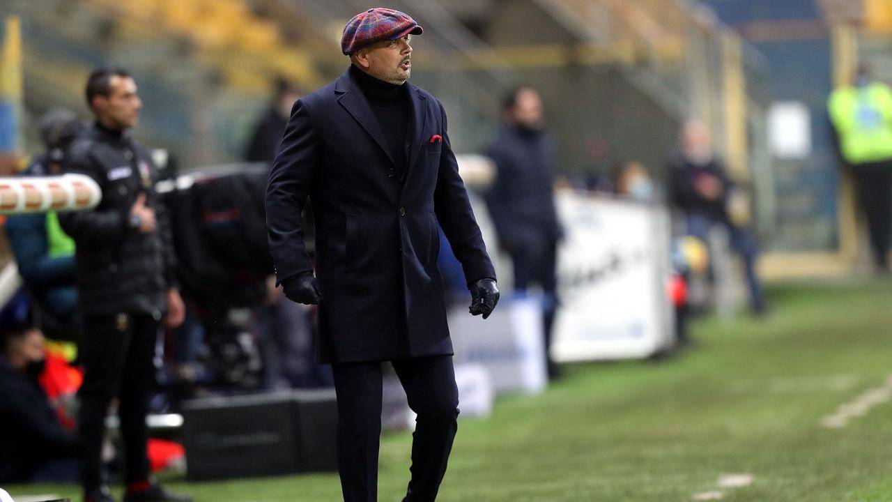 Sinisa Mihajlovic a bordocampo