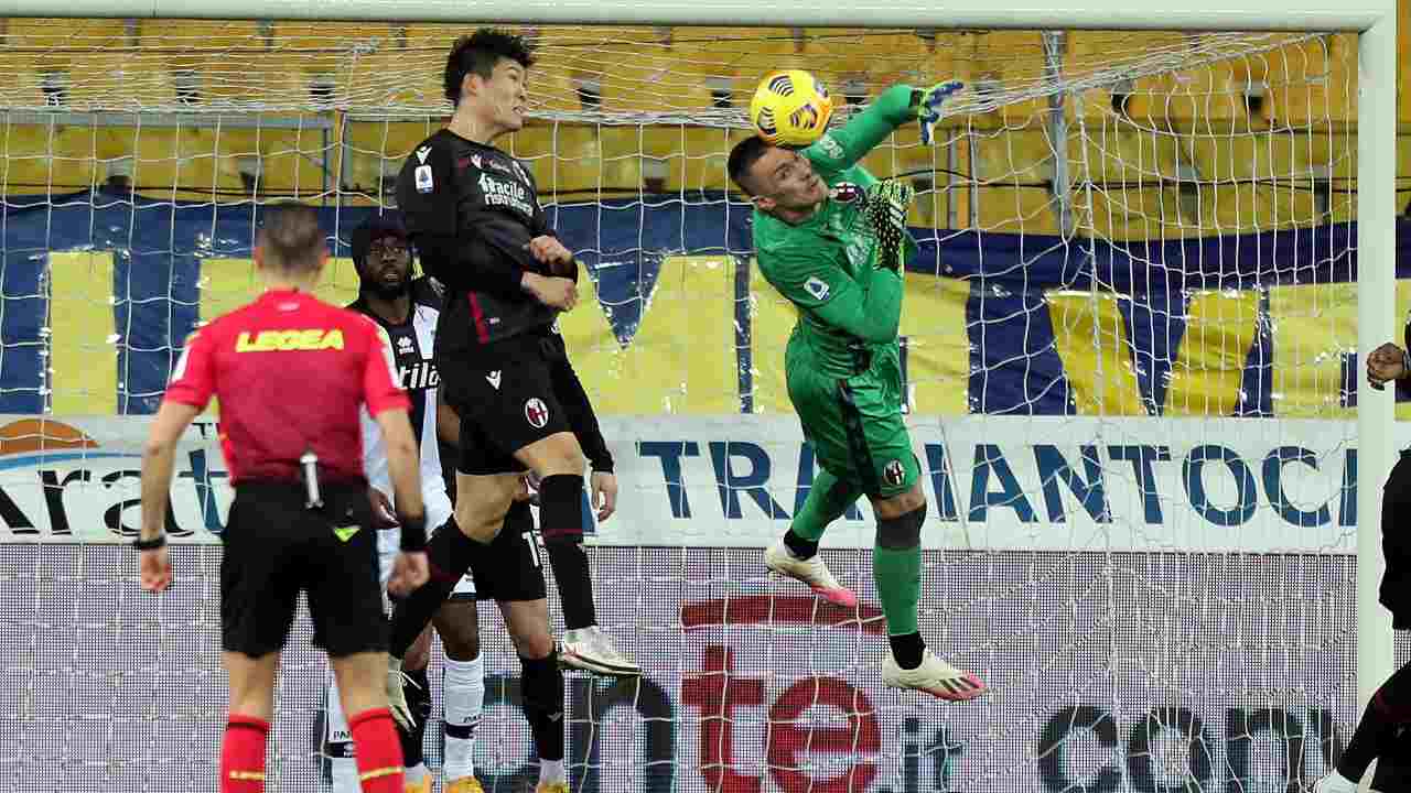 Parma e Bologna in campo