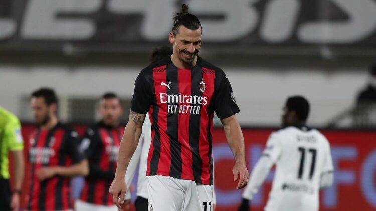 Zlatan Ibrahimovic in campo