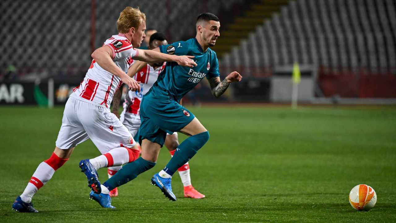 Stella Rossa-Milan in azione