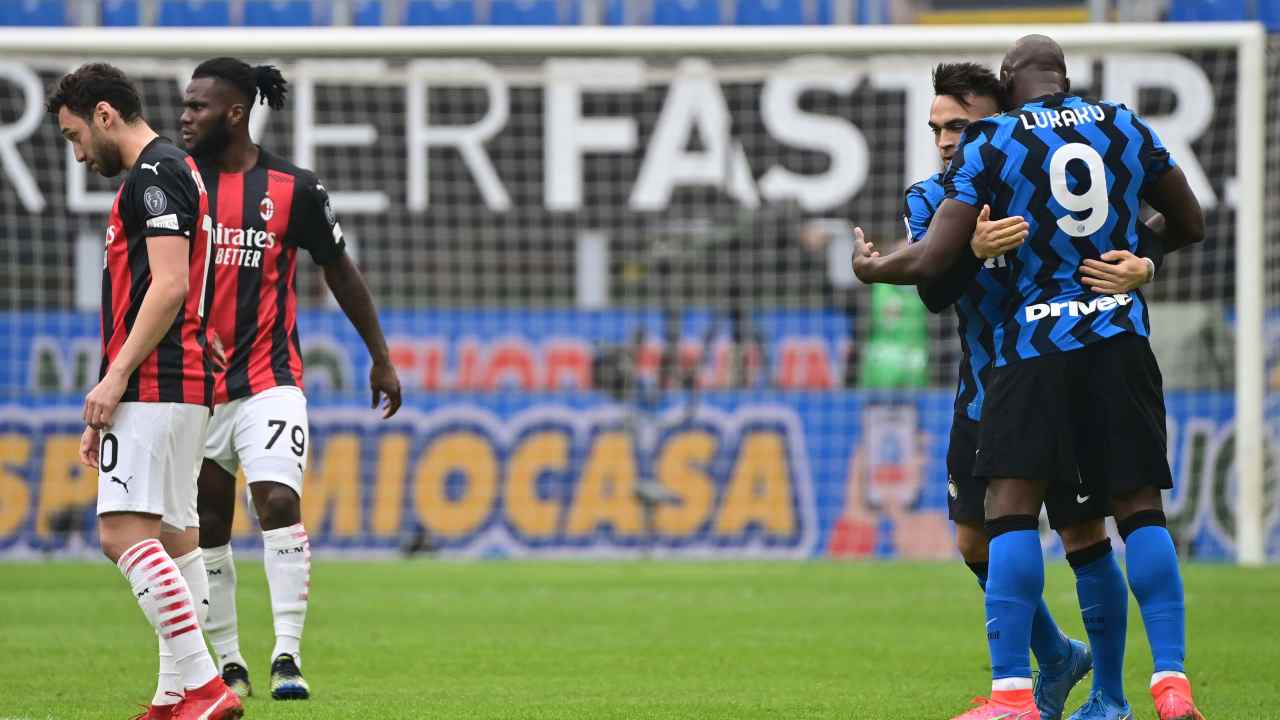Milan ed Inter in campo