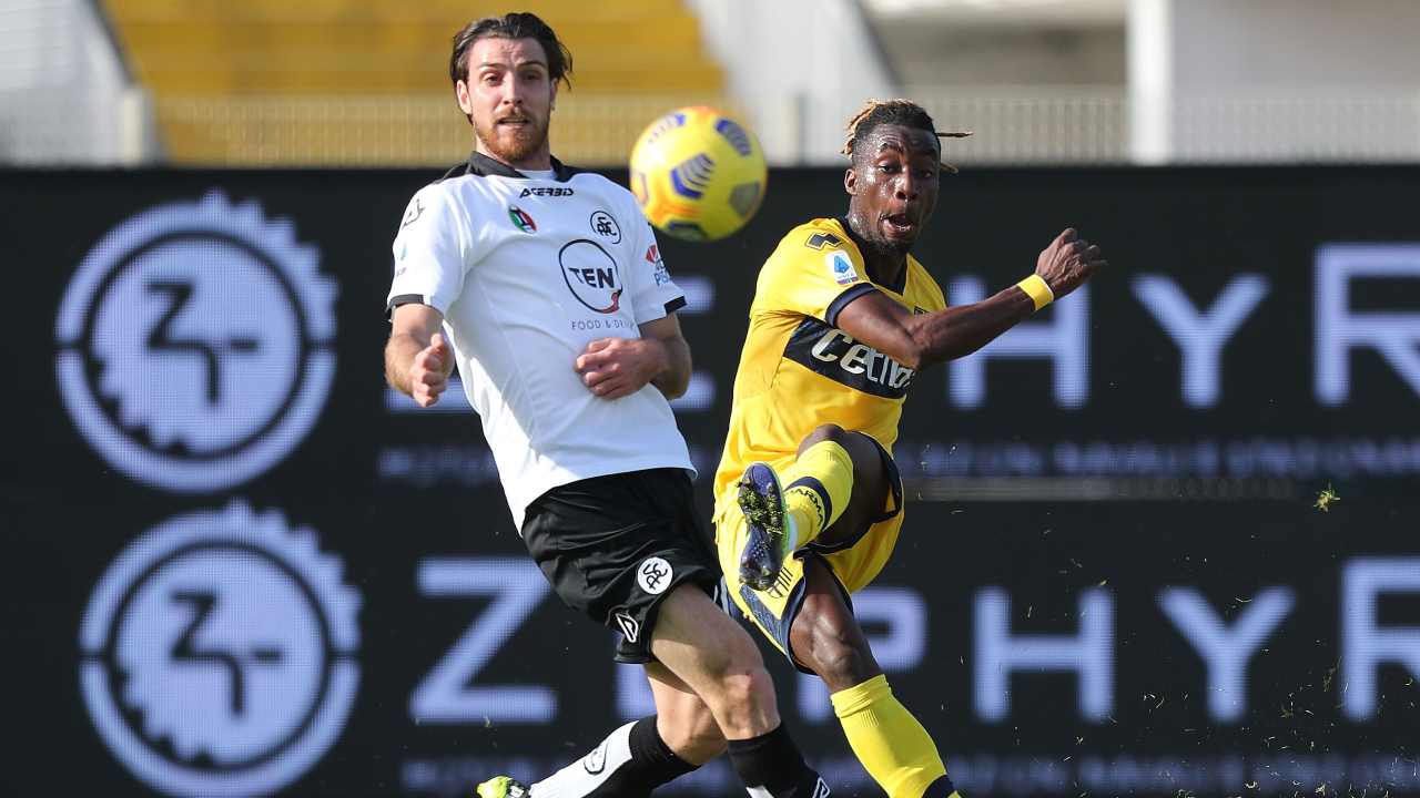 Spezia e Parma in campo