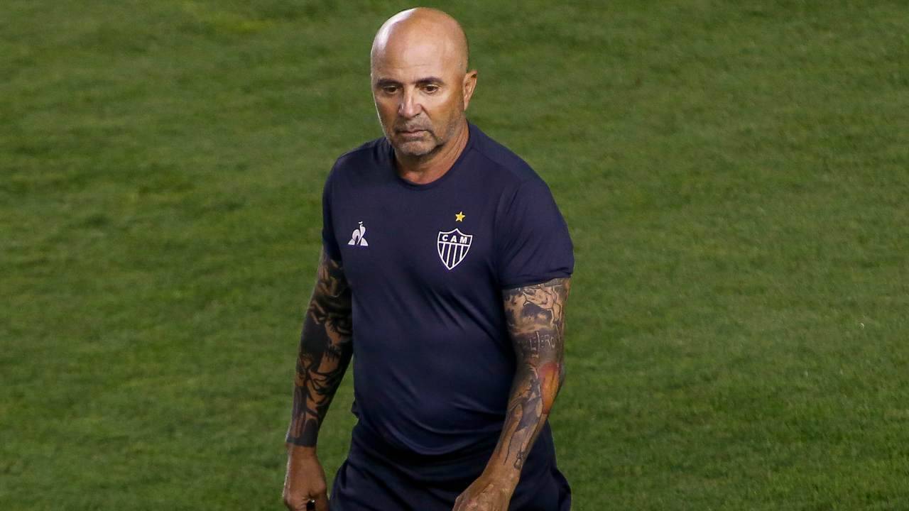 Jorge Sampaoli in campo