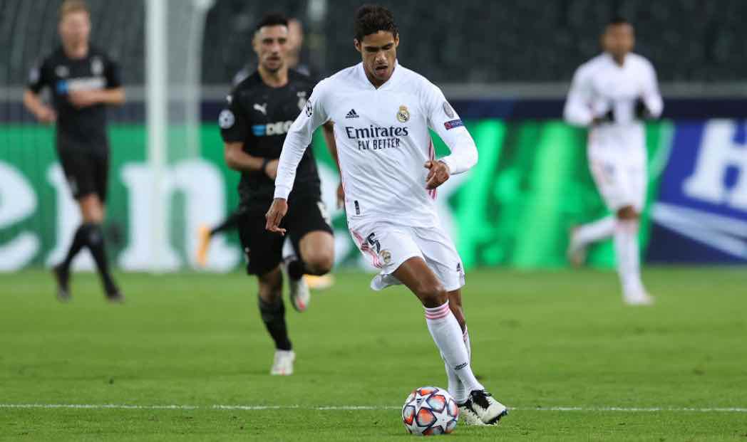 Varane in campo col Real Madrid