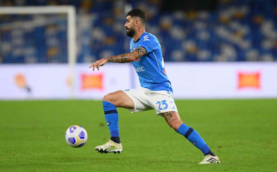 Hysaj in campo Napoli 