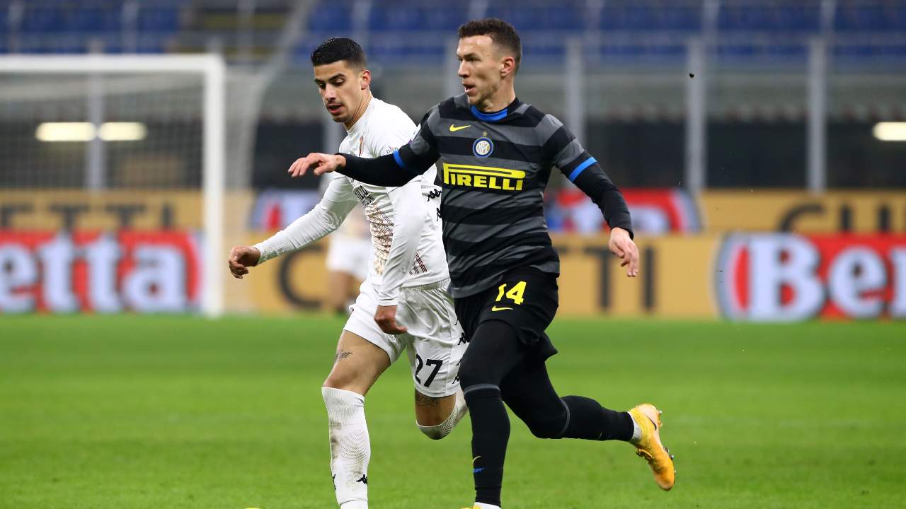 Ivan Perisic in azione