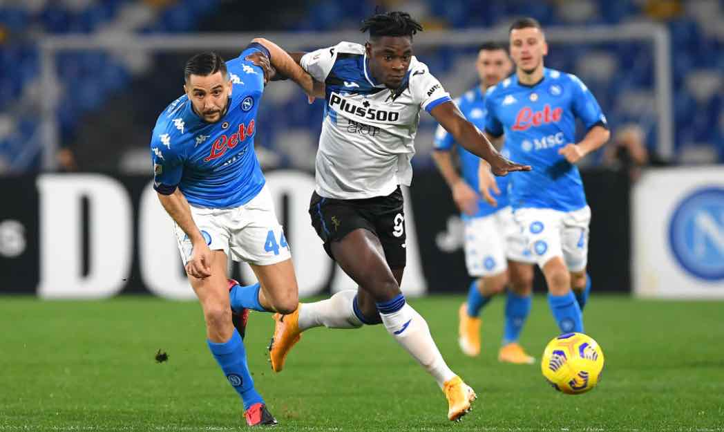 Manolas e Zapata in Napoli-Atalanta