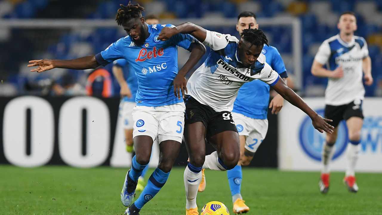 Bakayoko e Zapata in azione