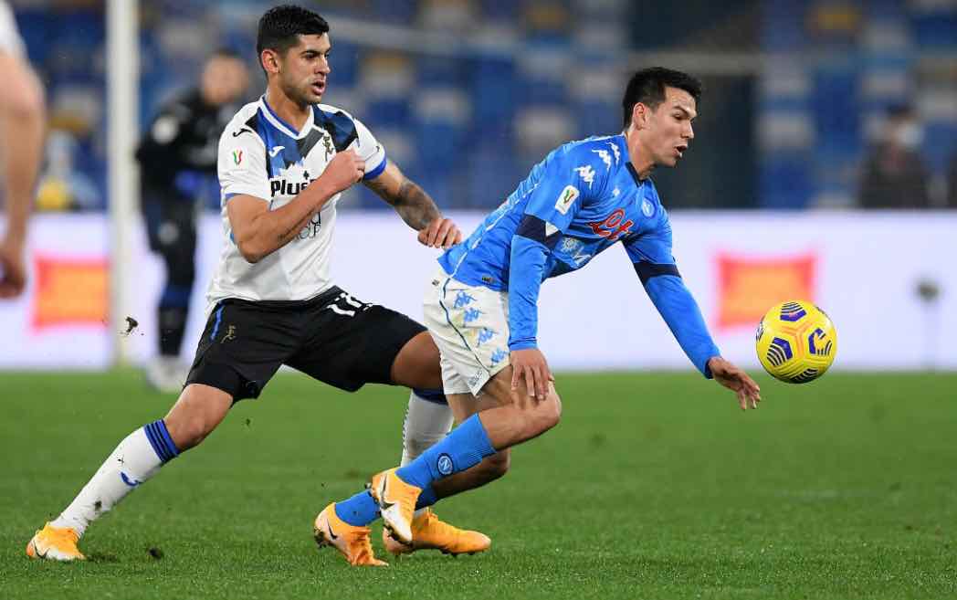 Lozano in Napoli-Atalanta