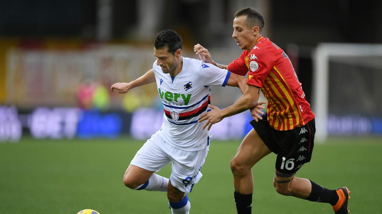 Candreva e Improta in azione