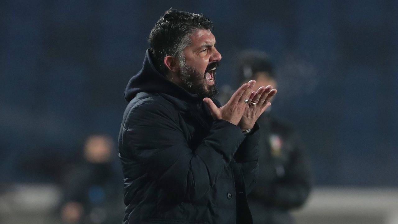 Gennaro Gattuso arrabbiato