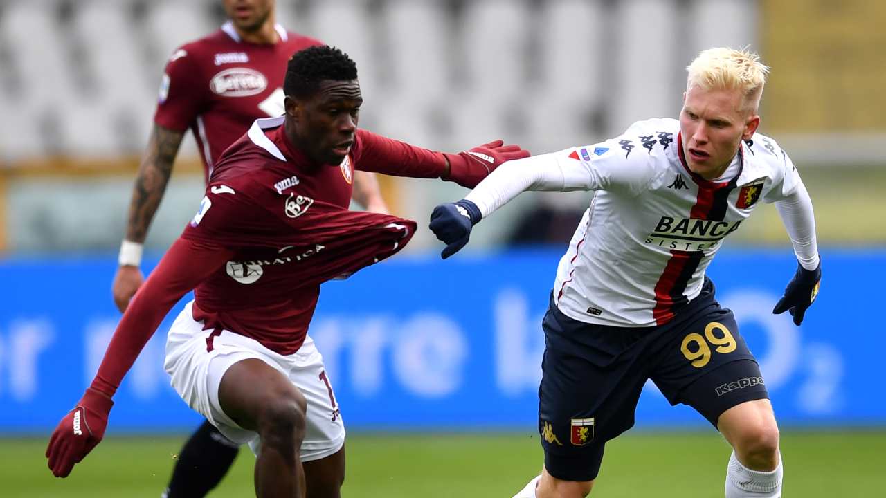 Torino-Genoa in campo
