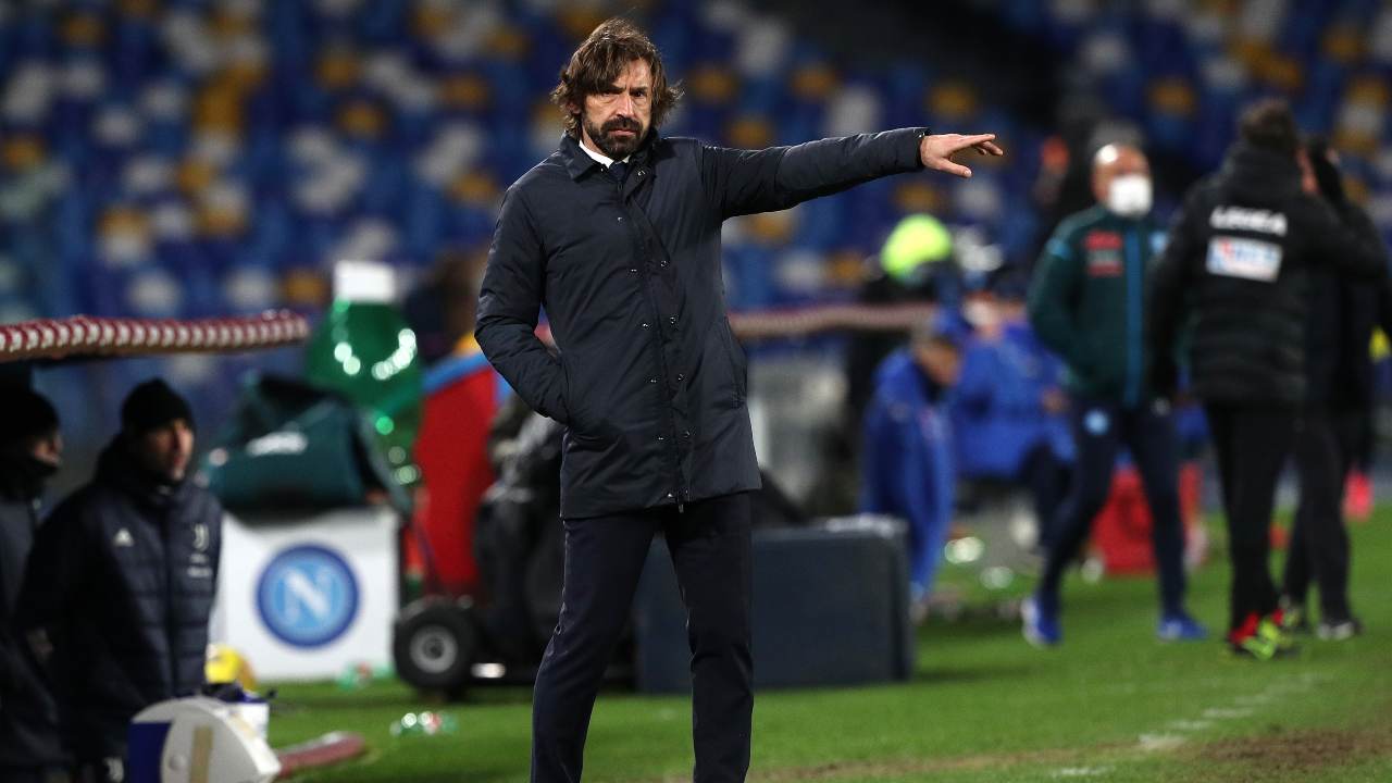 Andrea Pirlo in campo