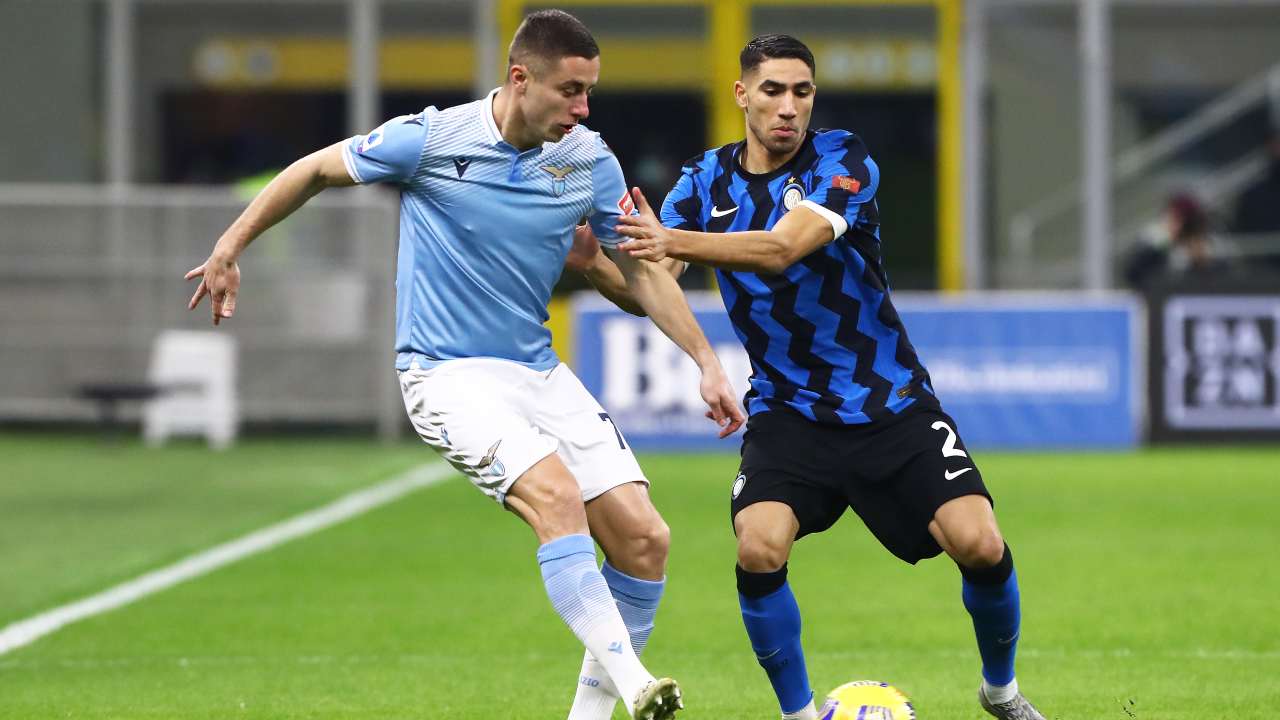 Inter e Lazio in campo