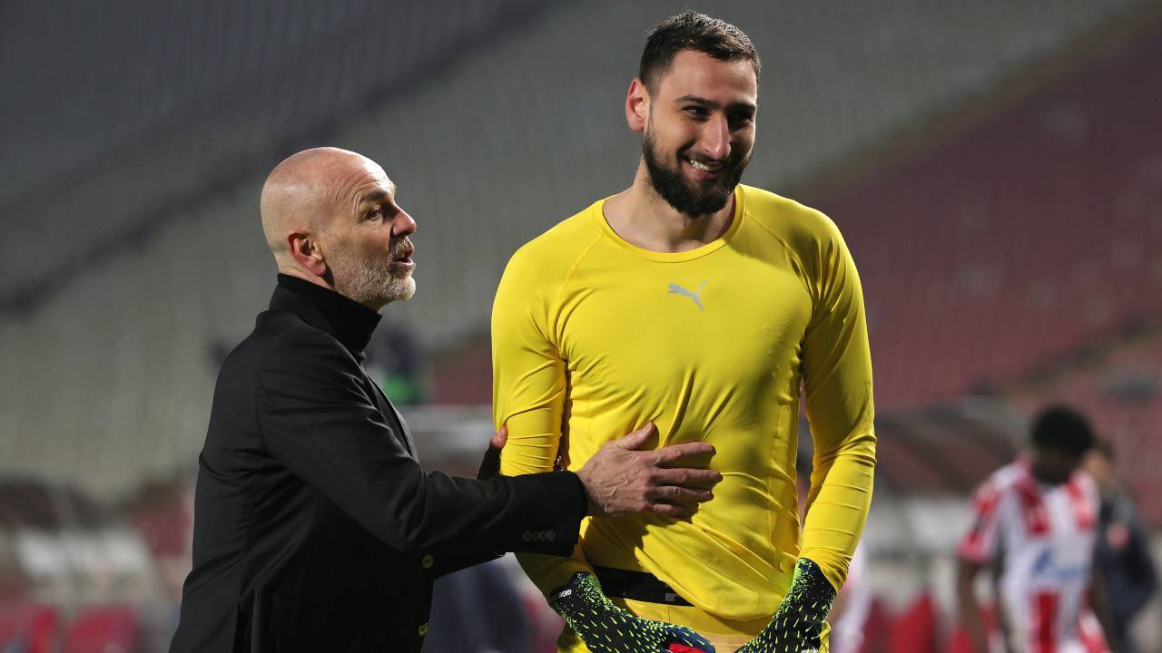 Gianluigi Donnarumma in campo