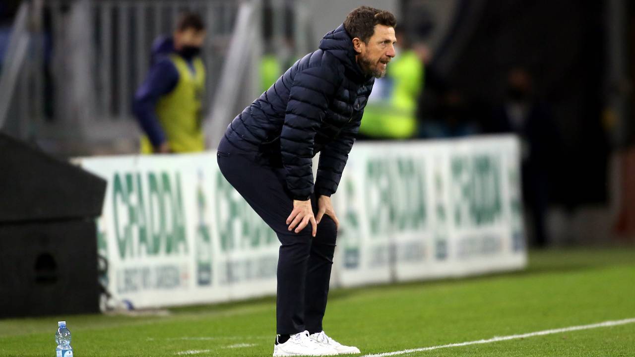Eusebio DI Francesco a bordo campo