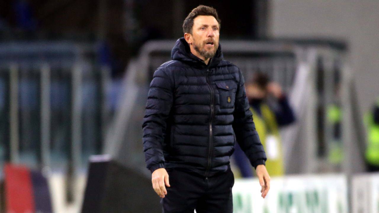 Eusebio DI Francesco a bordo campo