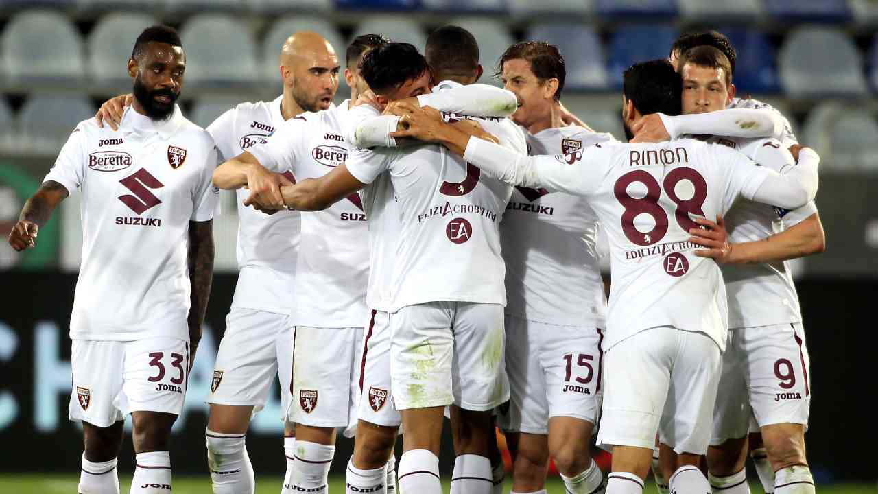 Il Torino esulta