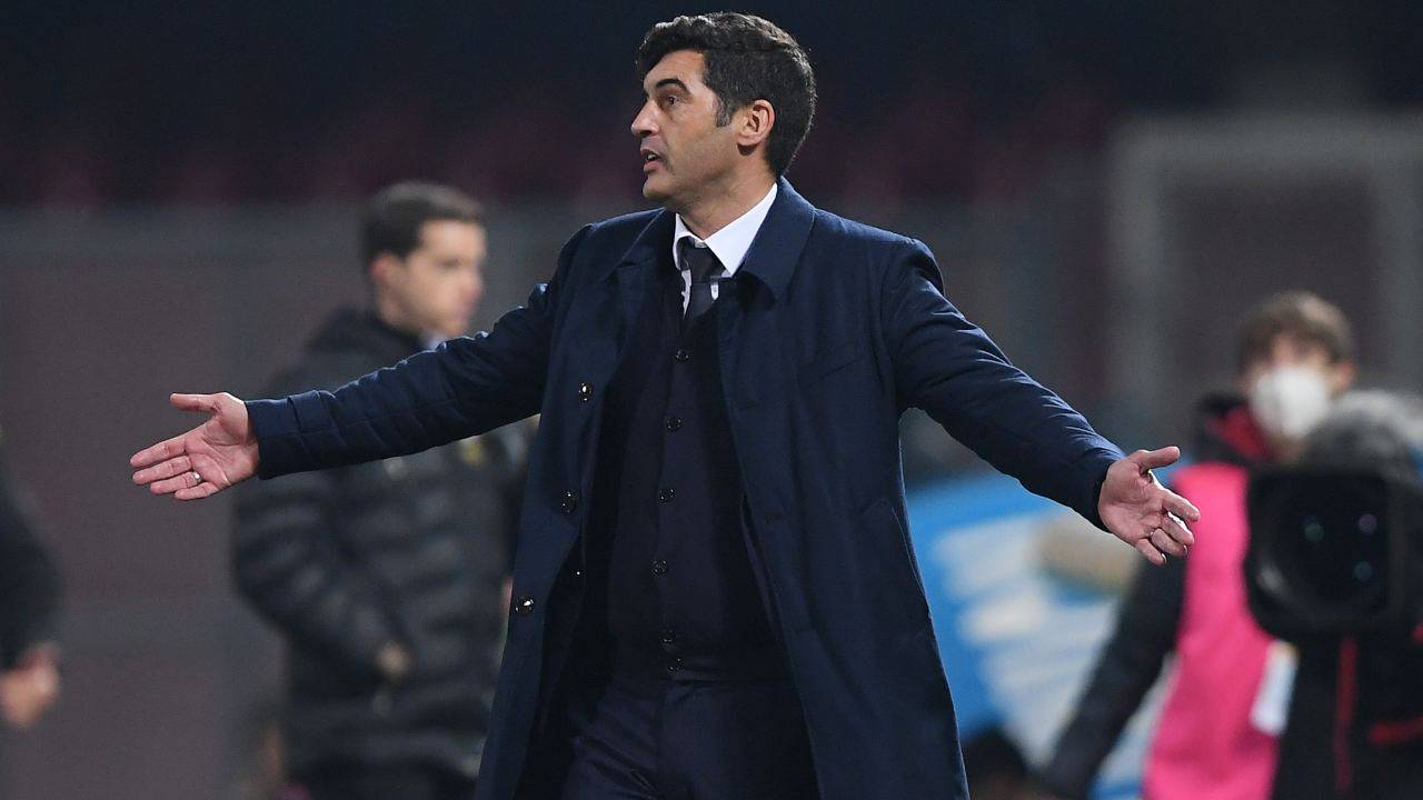 Paulo Fonseca in campo