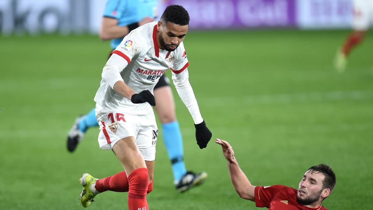 Youssef En-Nesyri in azione
