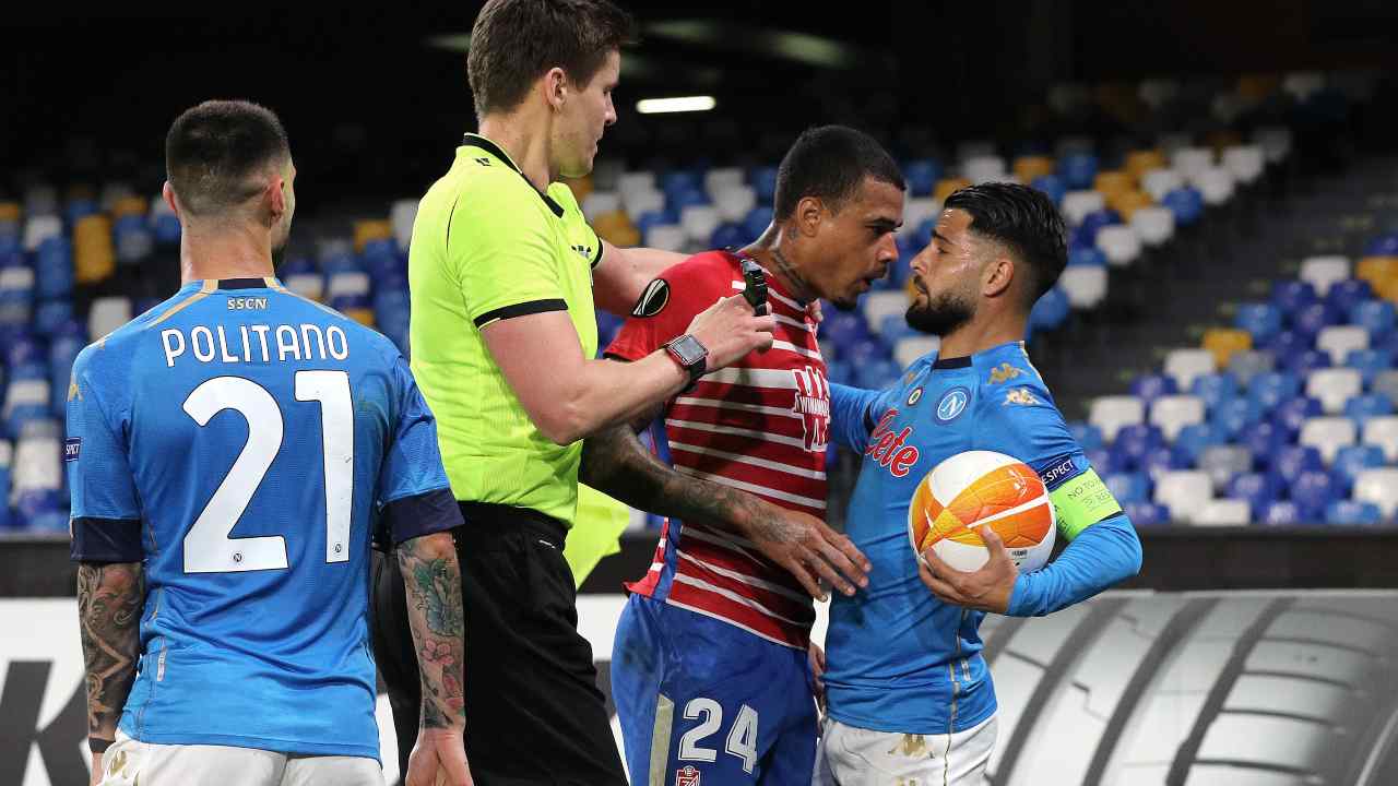 Napoli e Granada in campo