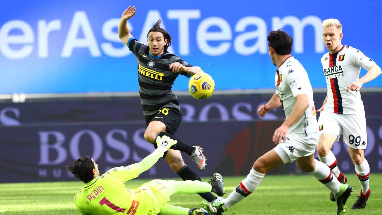 Inter e Genoa in campo