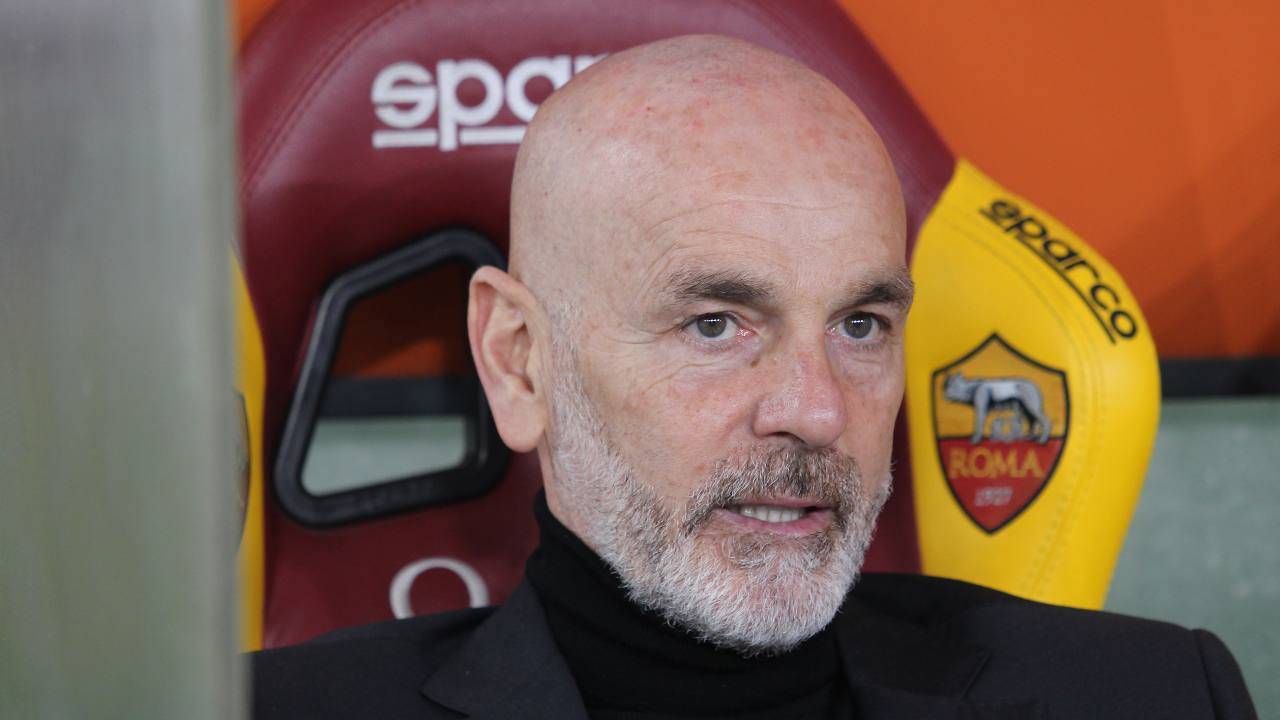 Stefano Pioli in panchina